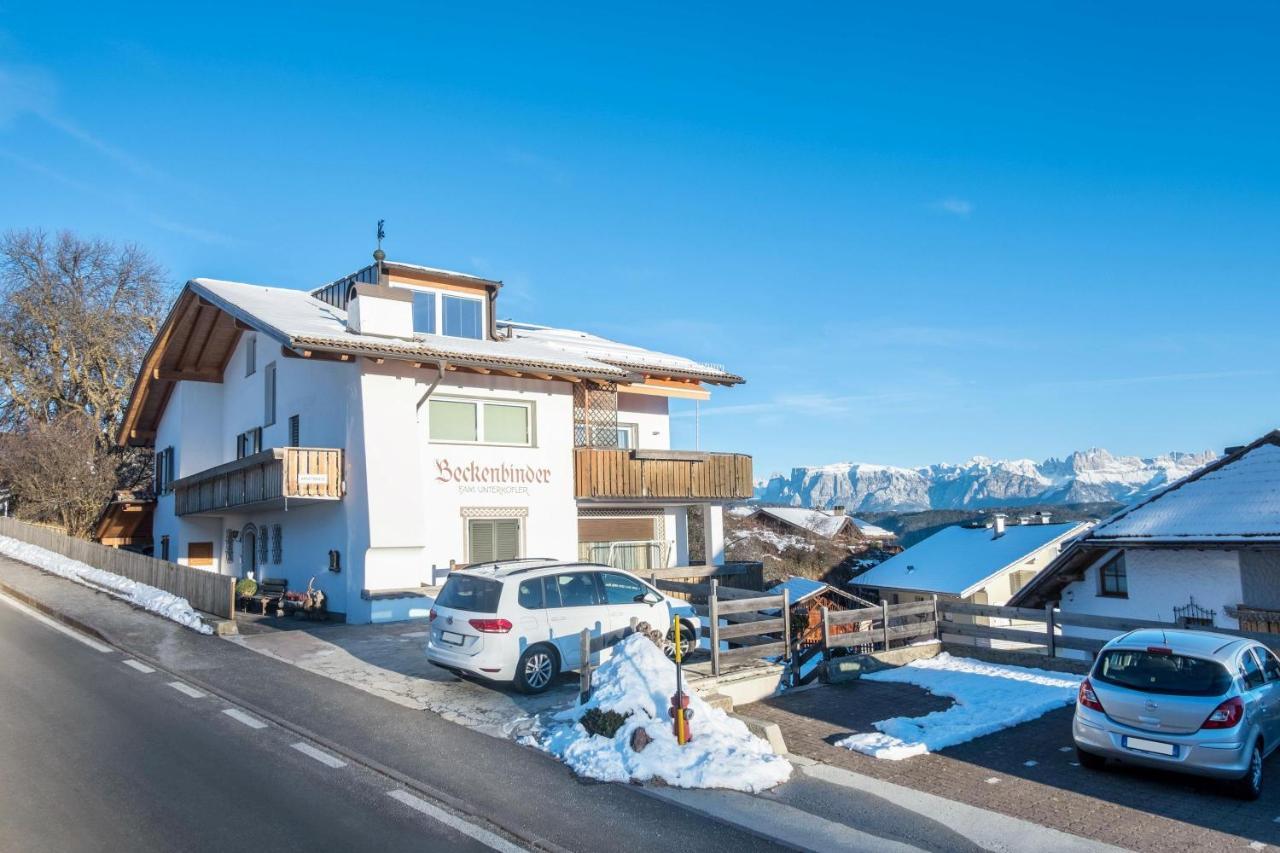 Beckenbinder Apartement Rosengarten San Genesio Atesino Luaran gambar